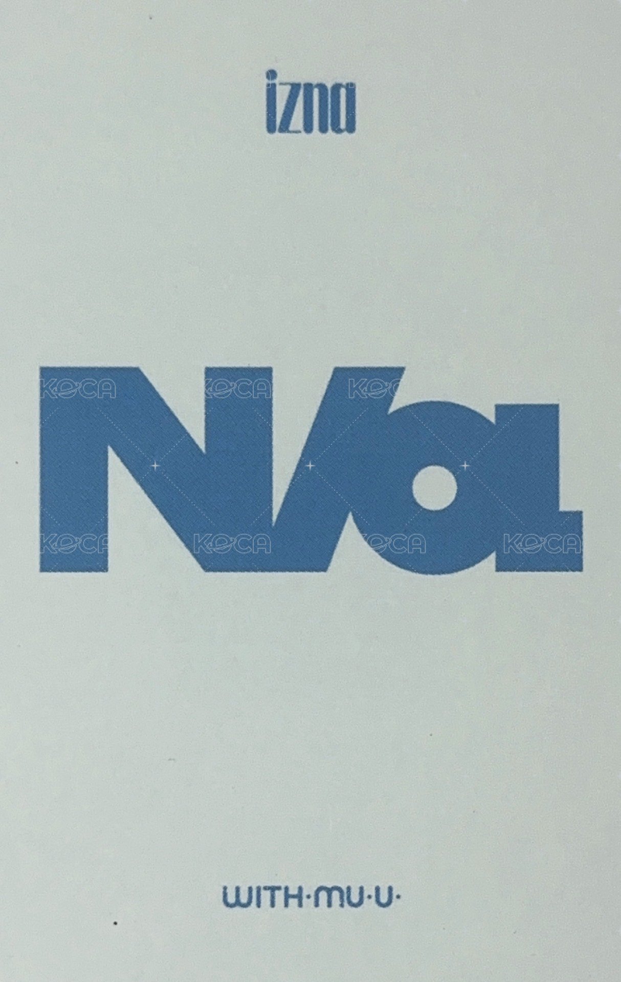 迷一 wm 2.0 幸運卡  背面