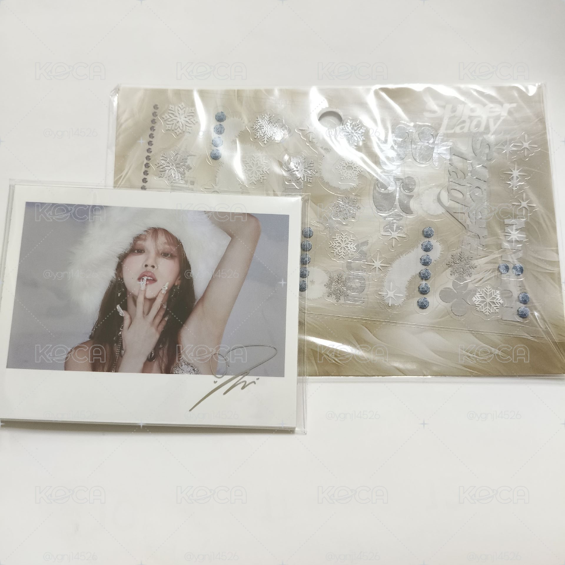Super Lady快閃拍立得 貼紙