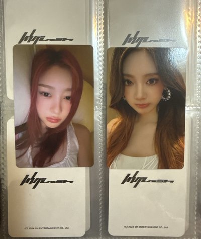 Dirty Work HMV 吉寧 特典卡 Ningning Giselle 