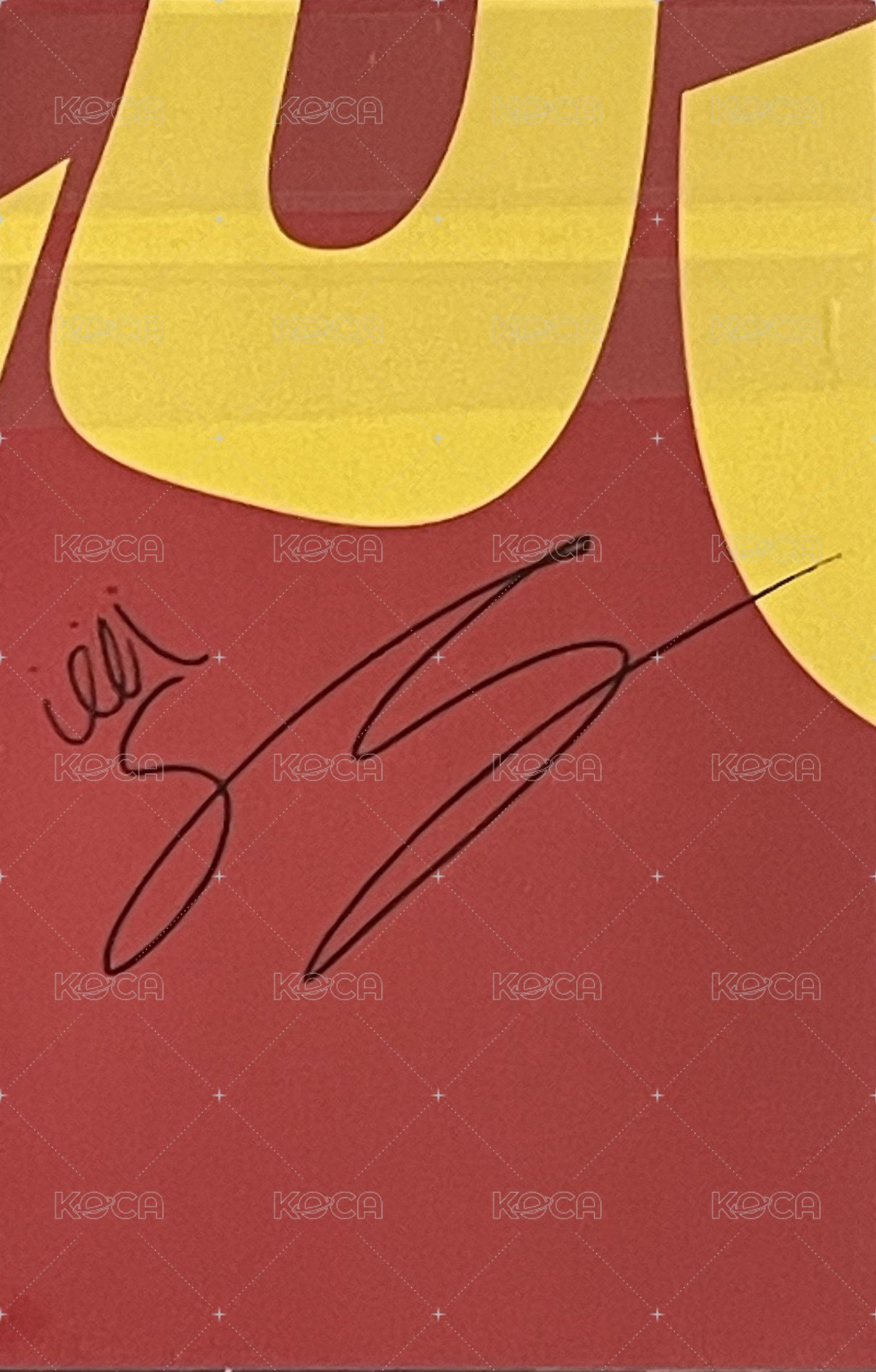 TREASURE EP.3 : One To All mmt 特典卡 ILLUSION.ver 背面