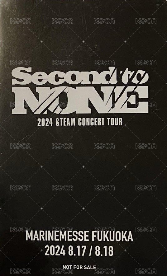 STN 日咖 入場卡 / 場限卡 FUKUOKA 福岡場 場限卡 背面