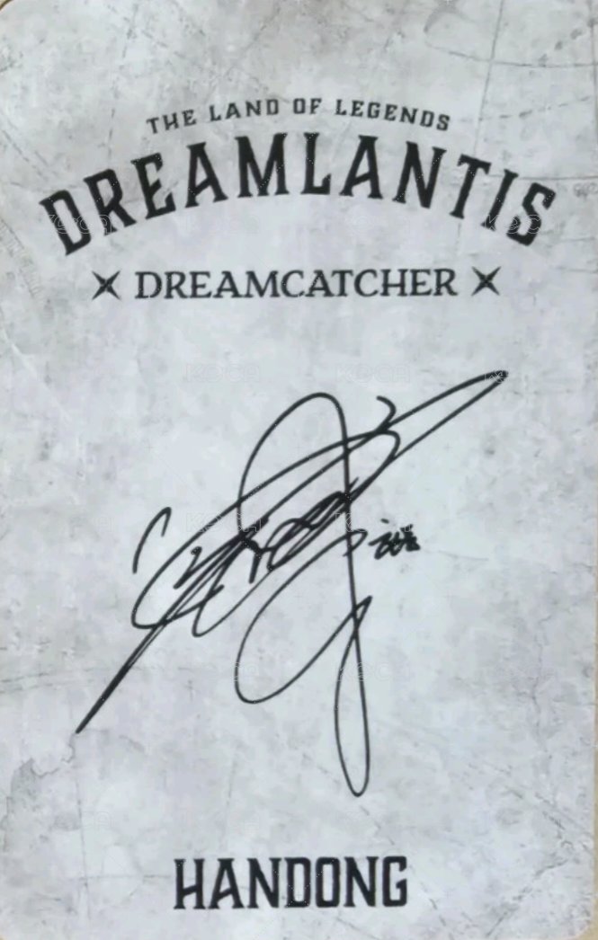 DREAMLANTIS 周邊卡  背面