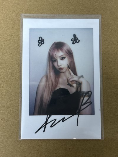 （瑕）aespa Karina 柚子 雜誌卡 pusspuss雜誌卡柚