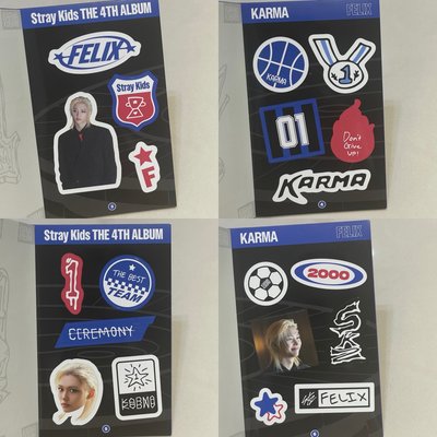 Felix KARMA貼紙書