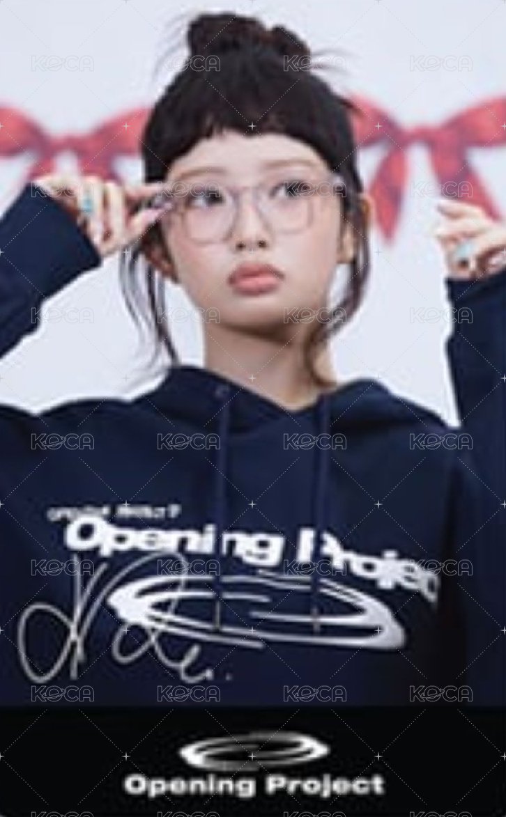 Opening Project 代言卡  背面