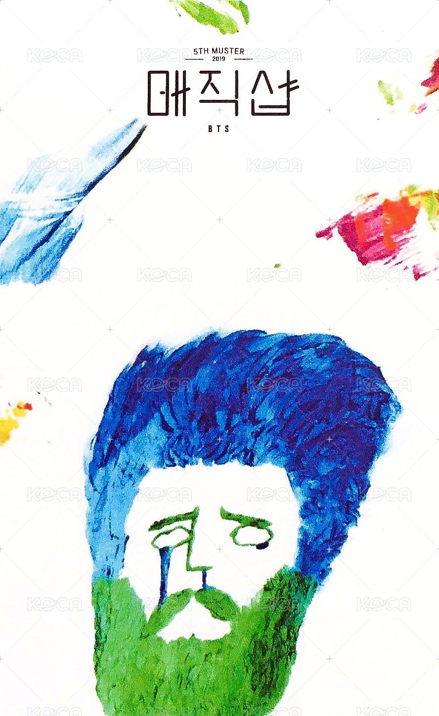 MAGIC SHOP 演唱會 DVD / CD 卡 Magic Shop 韓五期 背面