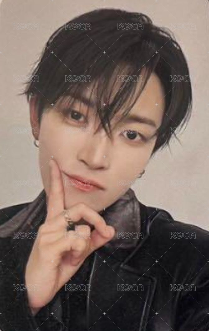 Ashes to Light ATEEZ JP FC 特典卡  正面