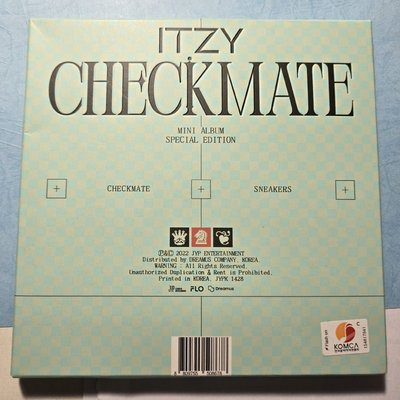 ITZY CHECKMATE SPECIAL EDITION (B版)空專