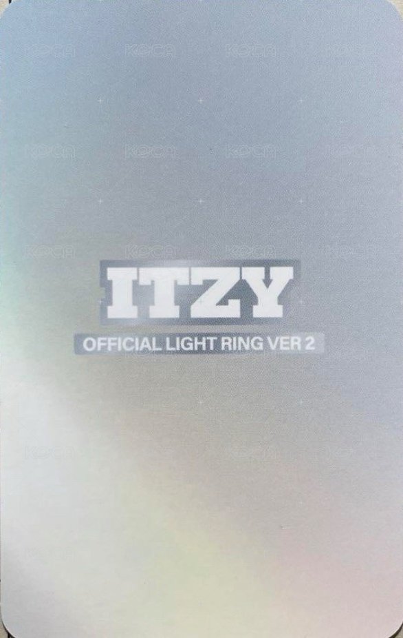 jyp 周邊卡 二代手燈卡 背面