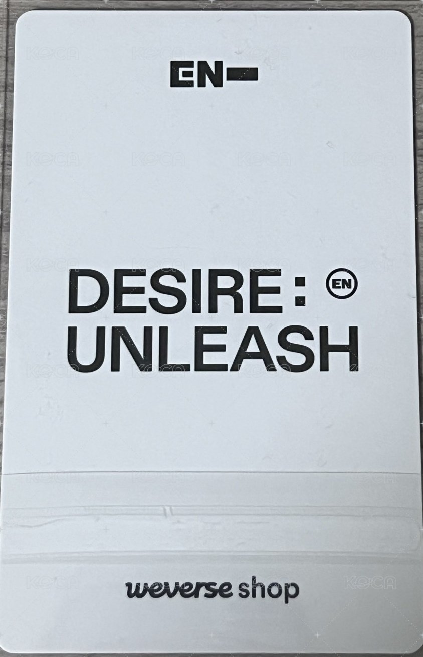 迷六 wvs 單封 特典卡  背面