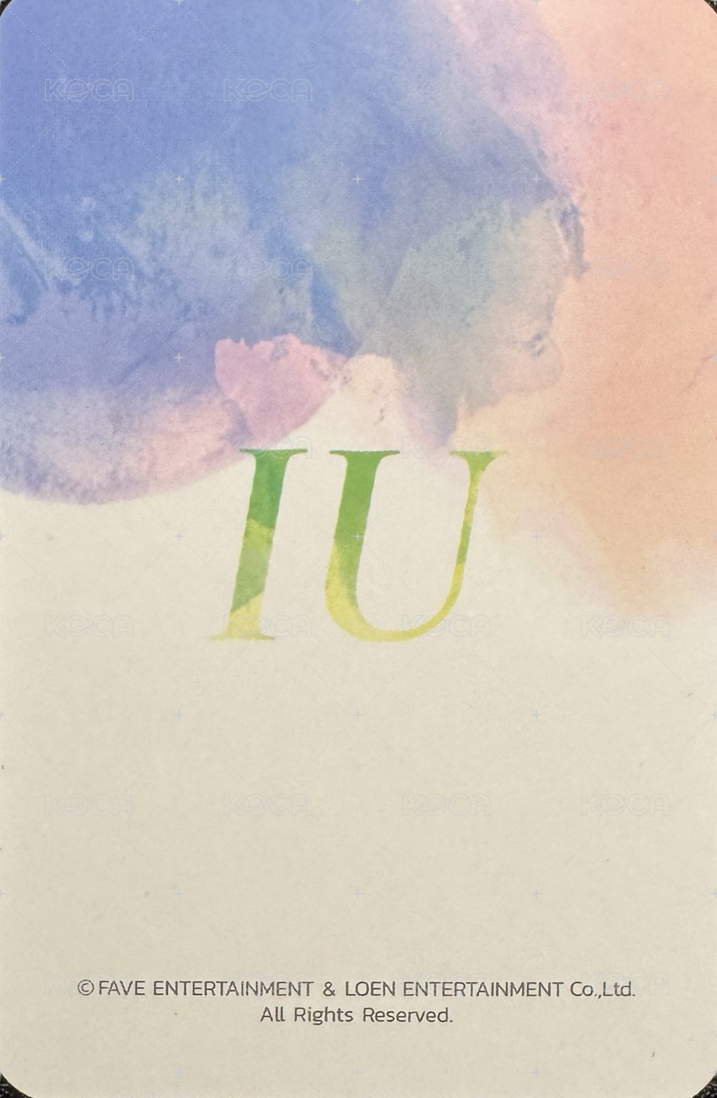 18’年曆 年曆卡  背面