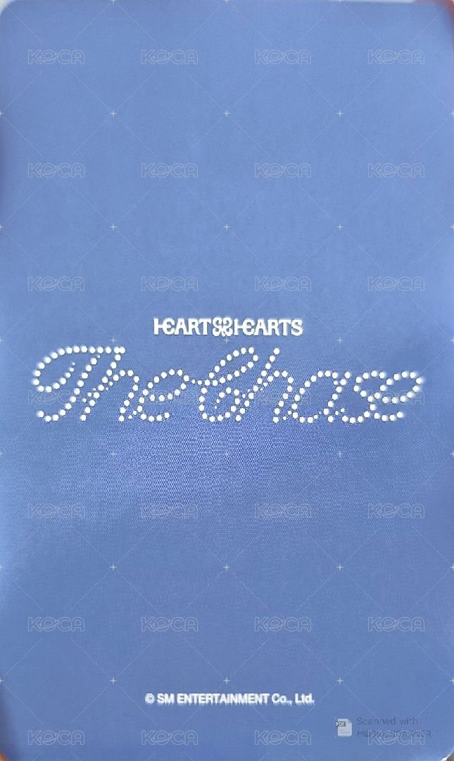 單一 ma 5.0 簽售卡  背面