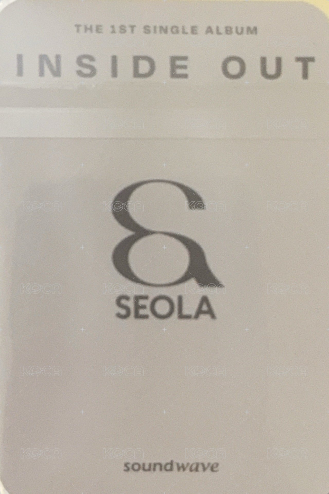 INSIDE OUT sw 幸運卡  背面