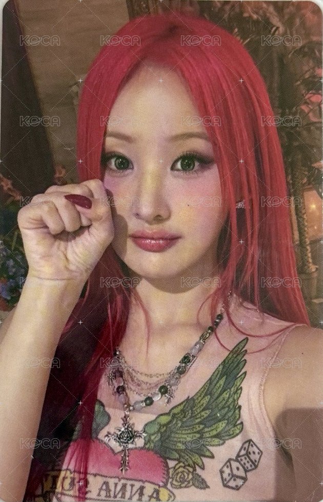 Born to be XX 專輯卡  正面