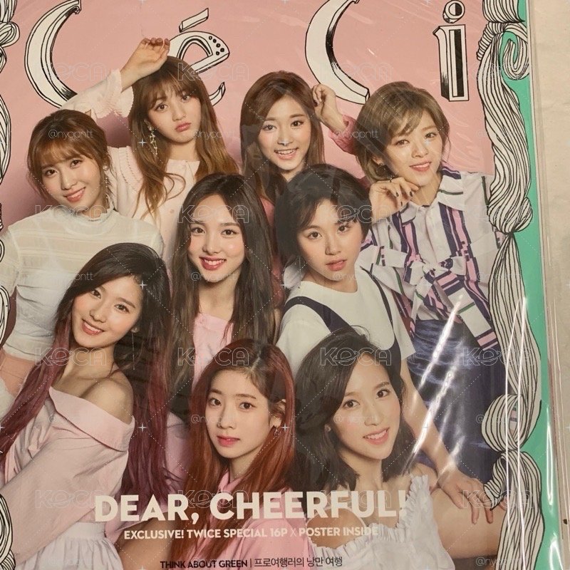 CECI 雜誌 - TWICE封面