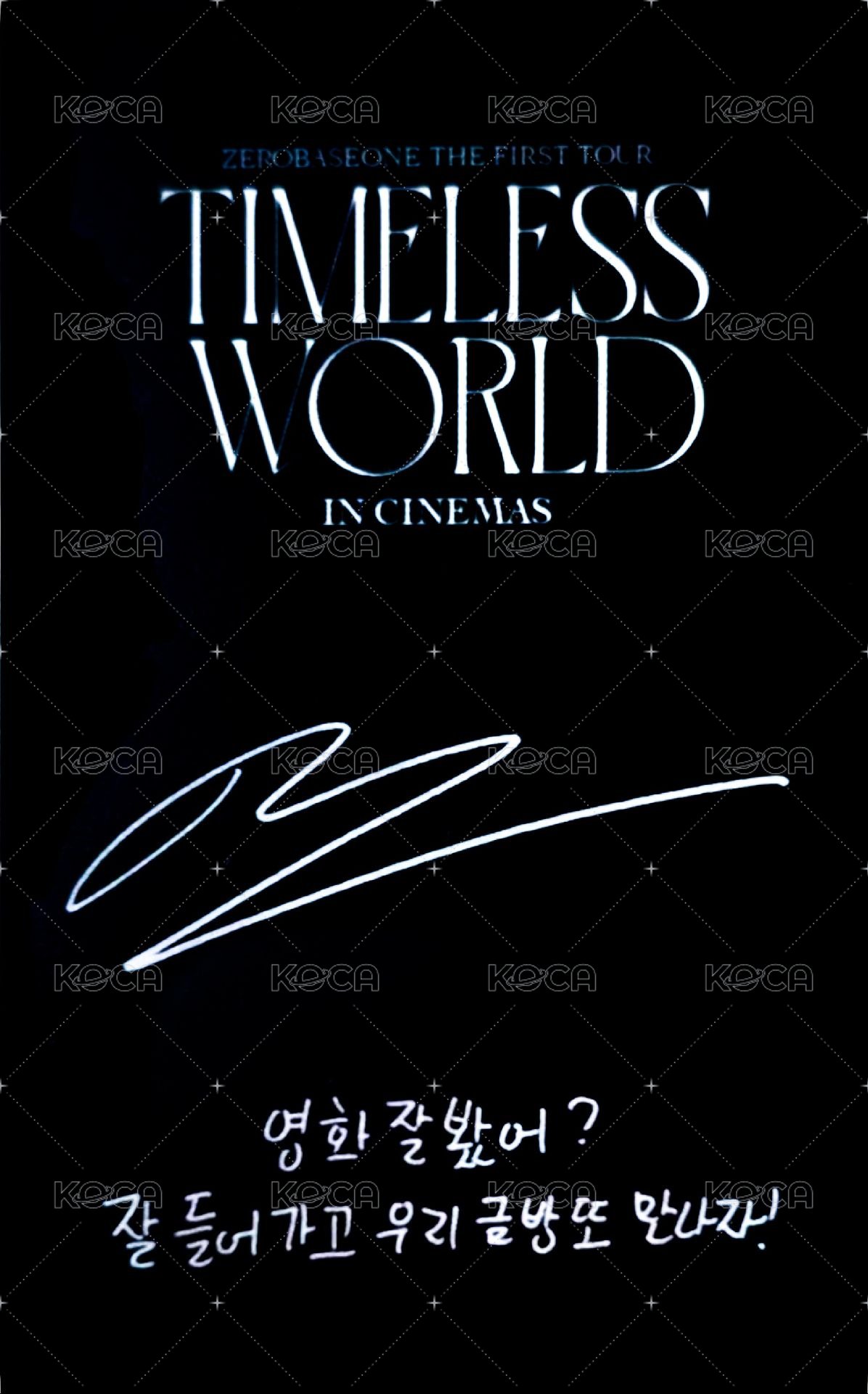 世巡TW 電影卡 第一週 背面