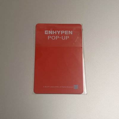 ENHYPEN JAKE 快閃店滿額卡