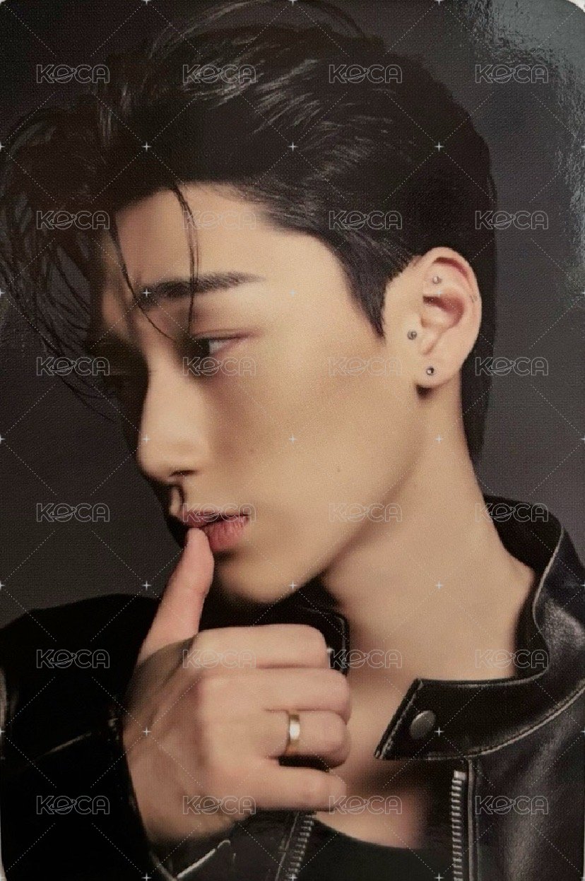 耳貼 代言卡 RETURNITY black ver. 正面