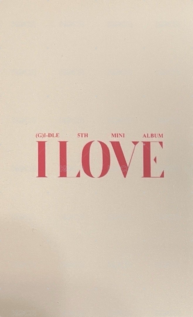 I LOVE 新那拉 2.0 簽售卡  背面