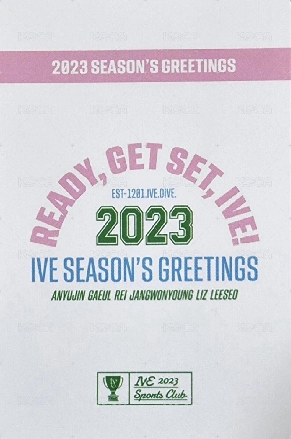 23年曆 sw 特典卡  背面