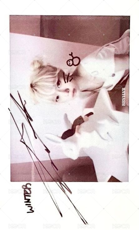 正規一 kms 簽售卡 上海咖啡廳冬拍立得 正面