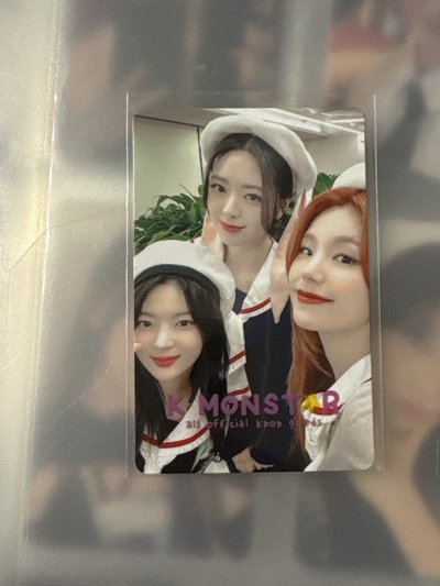 km Yeji Lia Yuna 三人卡