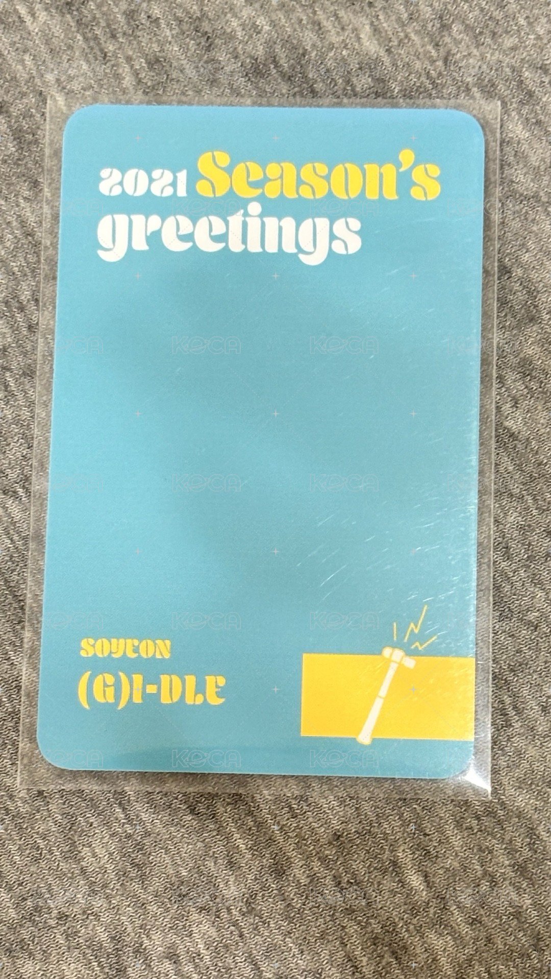 2021年曆 年曆卡 2021年曆卡 背面