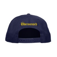 ÜBERMENSCH STRUCTURED SNAPBACK HAT (NAVY)