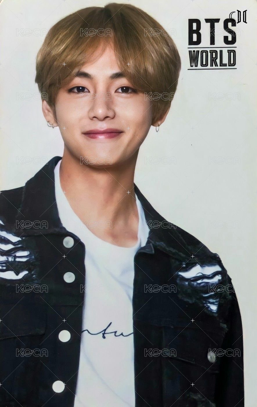 BTS World 專輯卡 雙面卡 隨機 背面