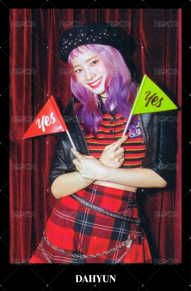 YES or YES 專輯卡  正面