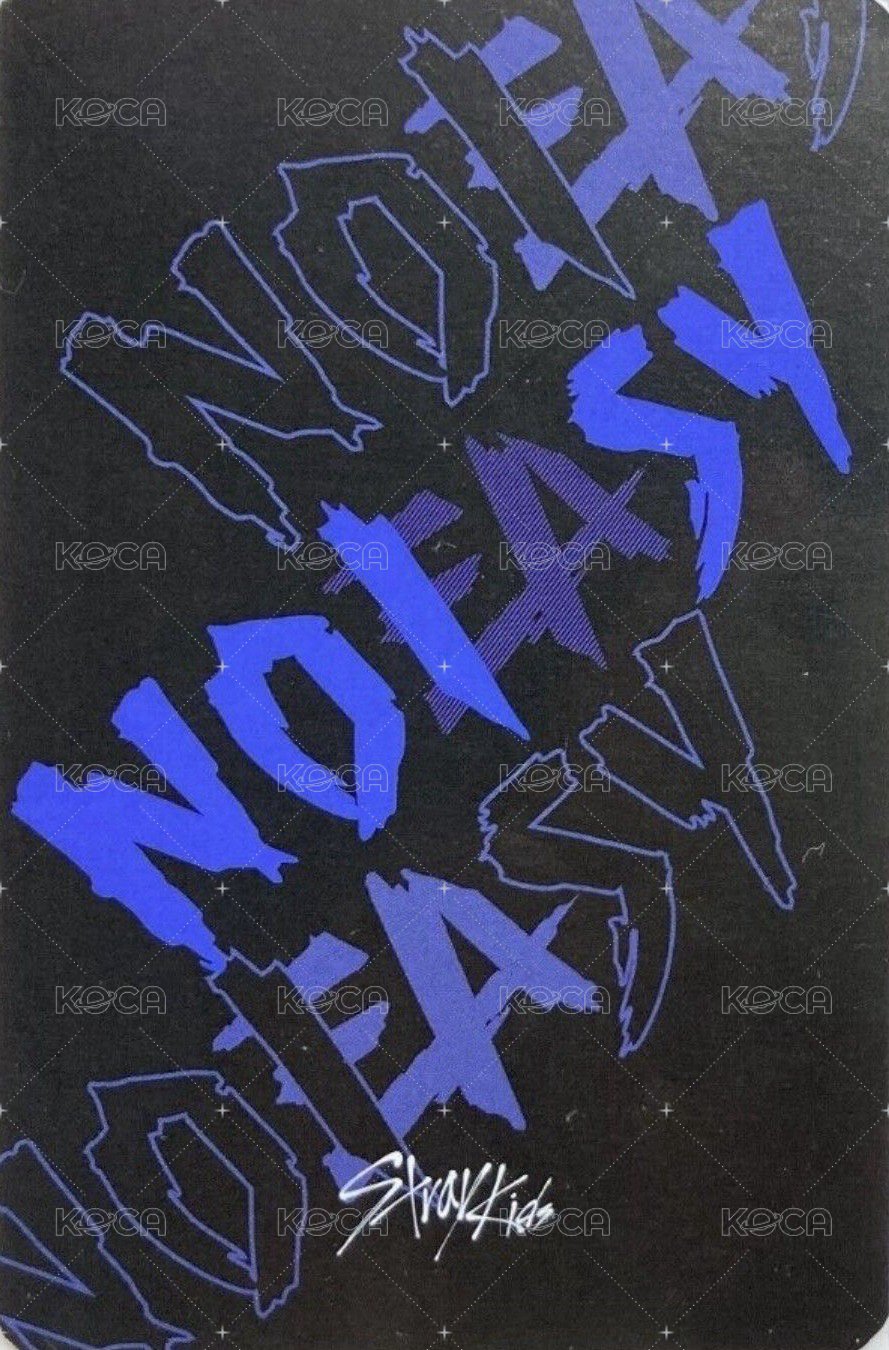 NOEASY sw 特典卡  背面