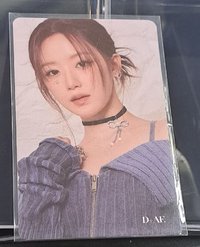 idle 舒華 D+AF代言卡 仙女樹 代言卡 idle 舒華 D+AF 代言卡