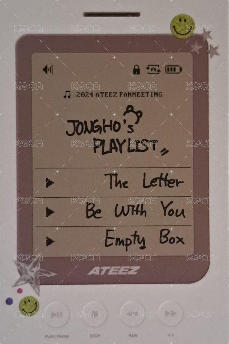 24’ FM 周邊卡 卡冊卡 背面