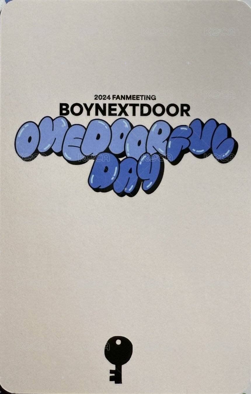 24fm 入場卡 / 場限卡 飯咪粽卡 3 背面