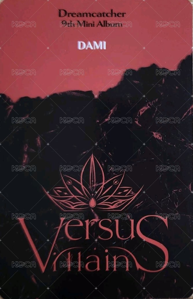 迷你九輯 專輯卡 (限量專專卡) 背面