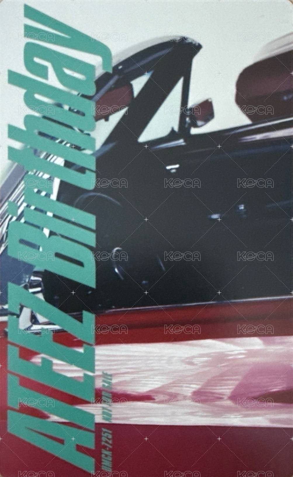 Birthday 專輯卡 初回盤B 背面