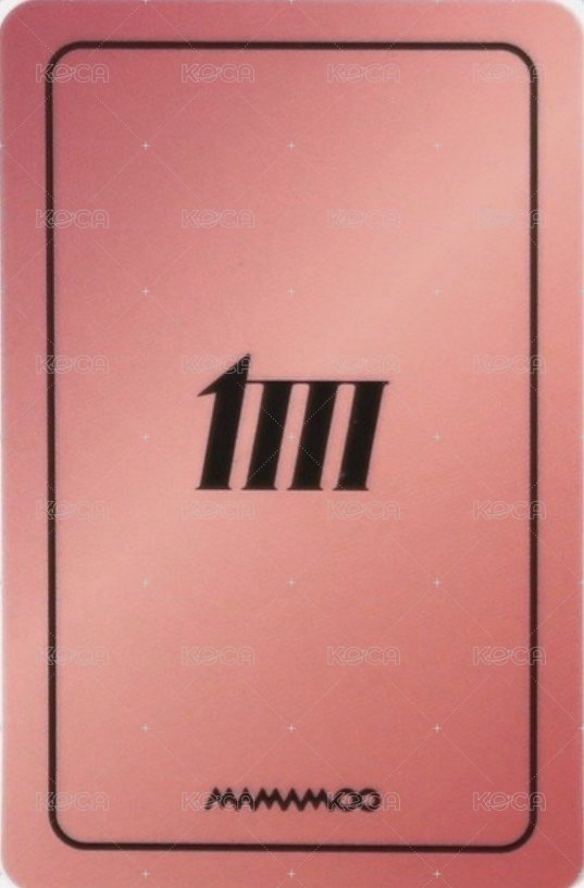 MIC ON Bizent 特典卡  背面