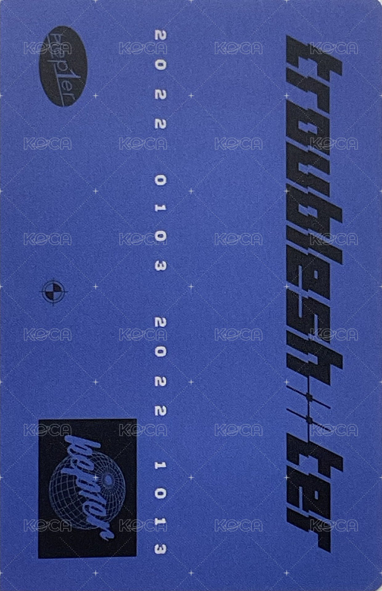 迷三 專輯卡  背面