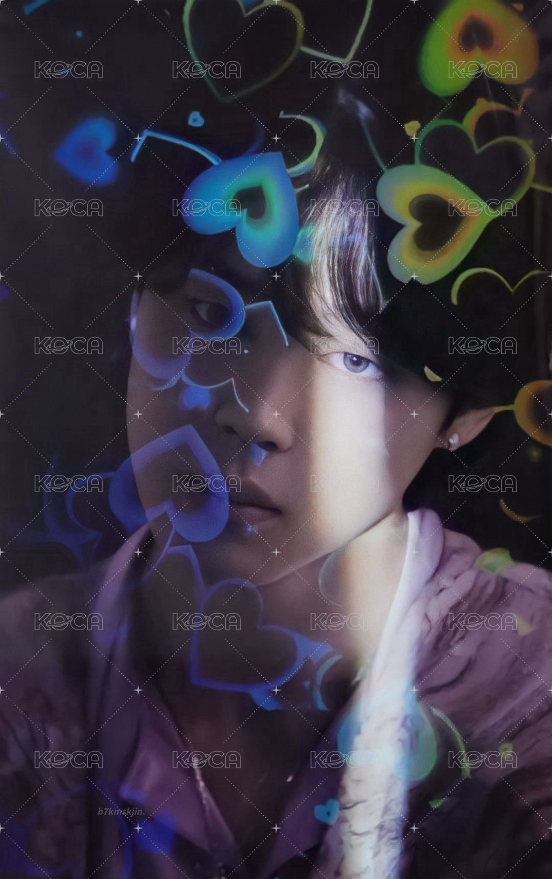 Proof 日咖 特典卡 愛心閃 正面