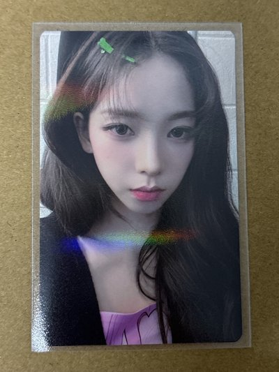 aespa Karina 柚子 MY WORLD ia 特典卡 預售柚