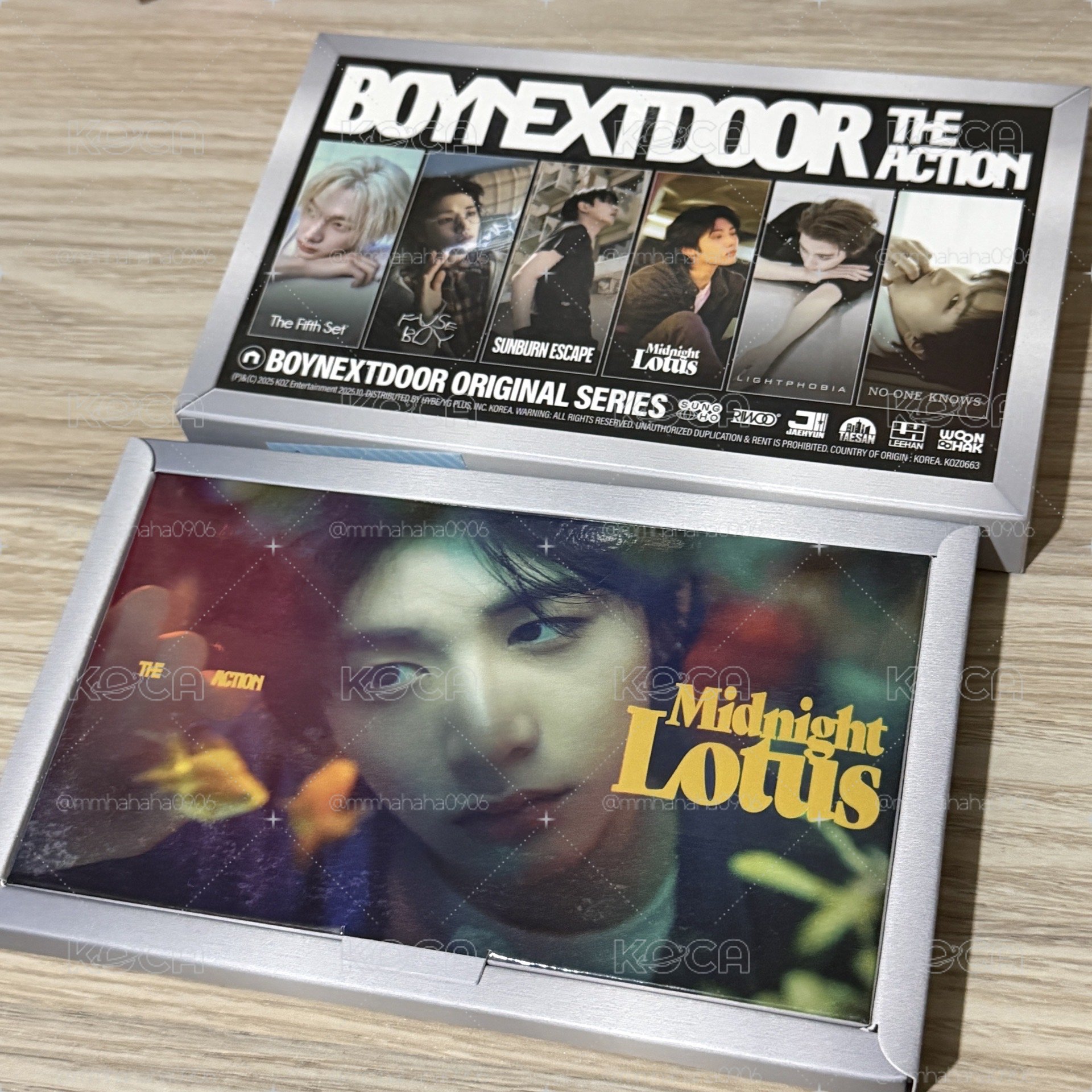 Boynextdoor The Action 單封空專 漢泰山  金雲鶴 宰鉉