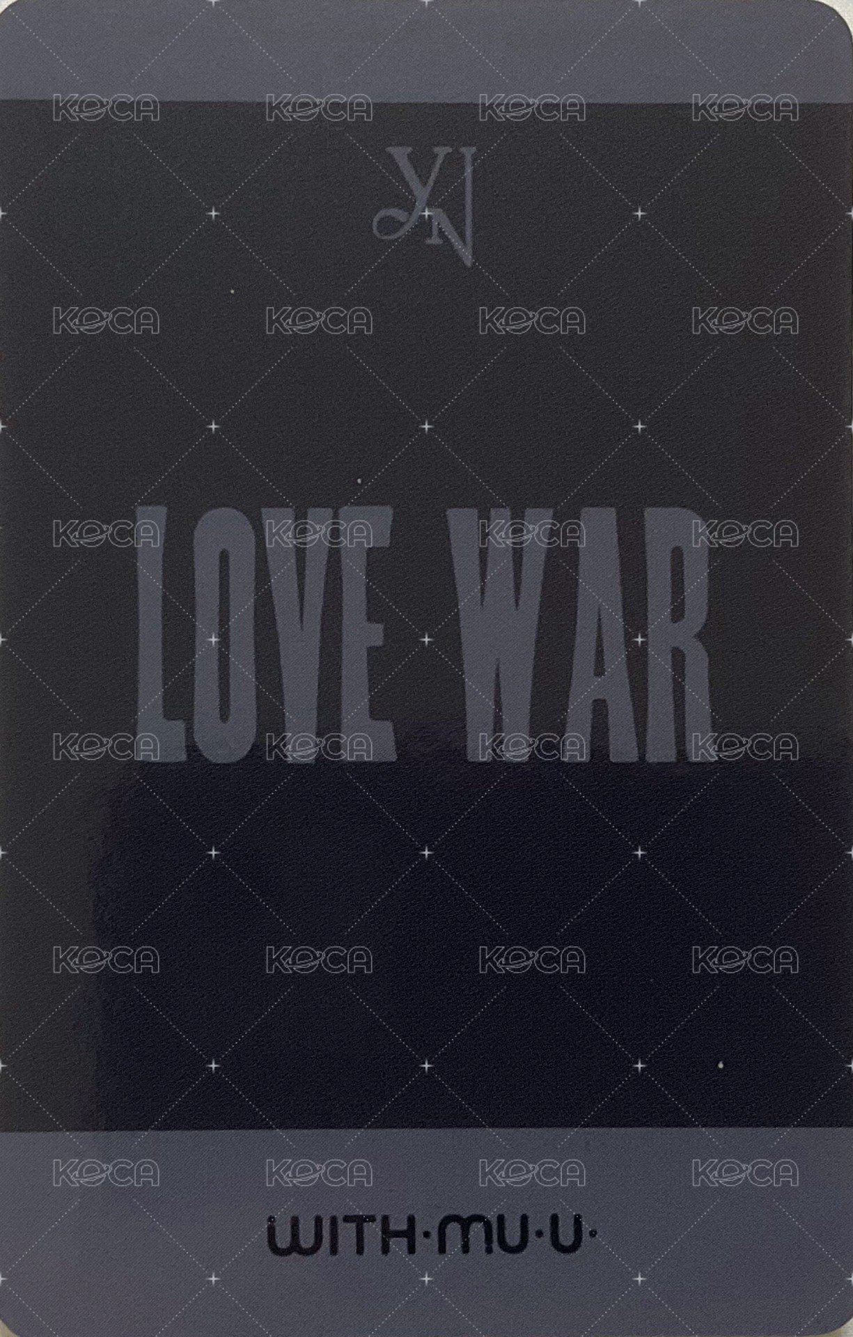 LOVE WAR wm 3.0 幸運卡 拍立得 背面