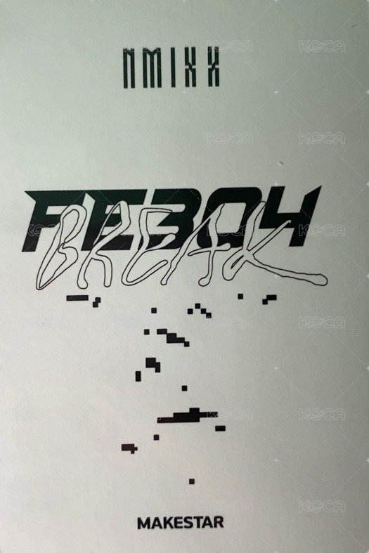 BREAK ms 早鳥 幸運卡  背面