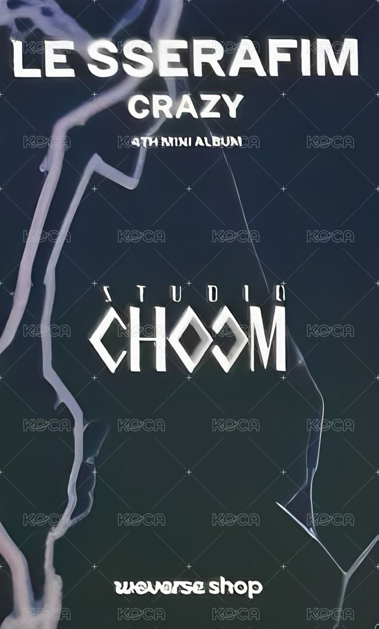 CRAZY wvs 特典卡 Studio choom PB ver. 背面