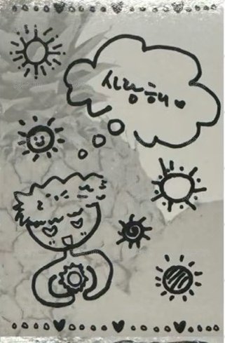 Hello, World 專輯卡 Pineapple ver. 背面