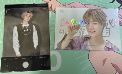 BTS 2022年曆組隨機磁鐵 明信片