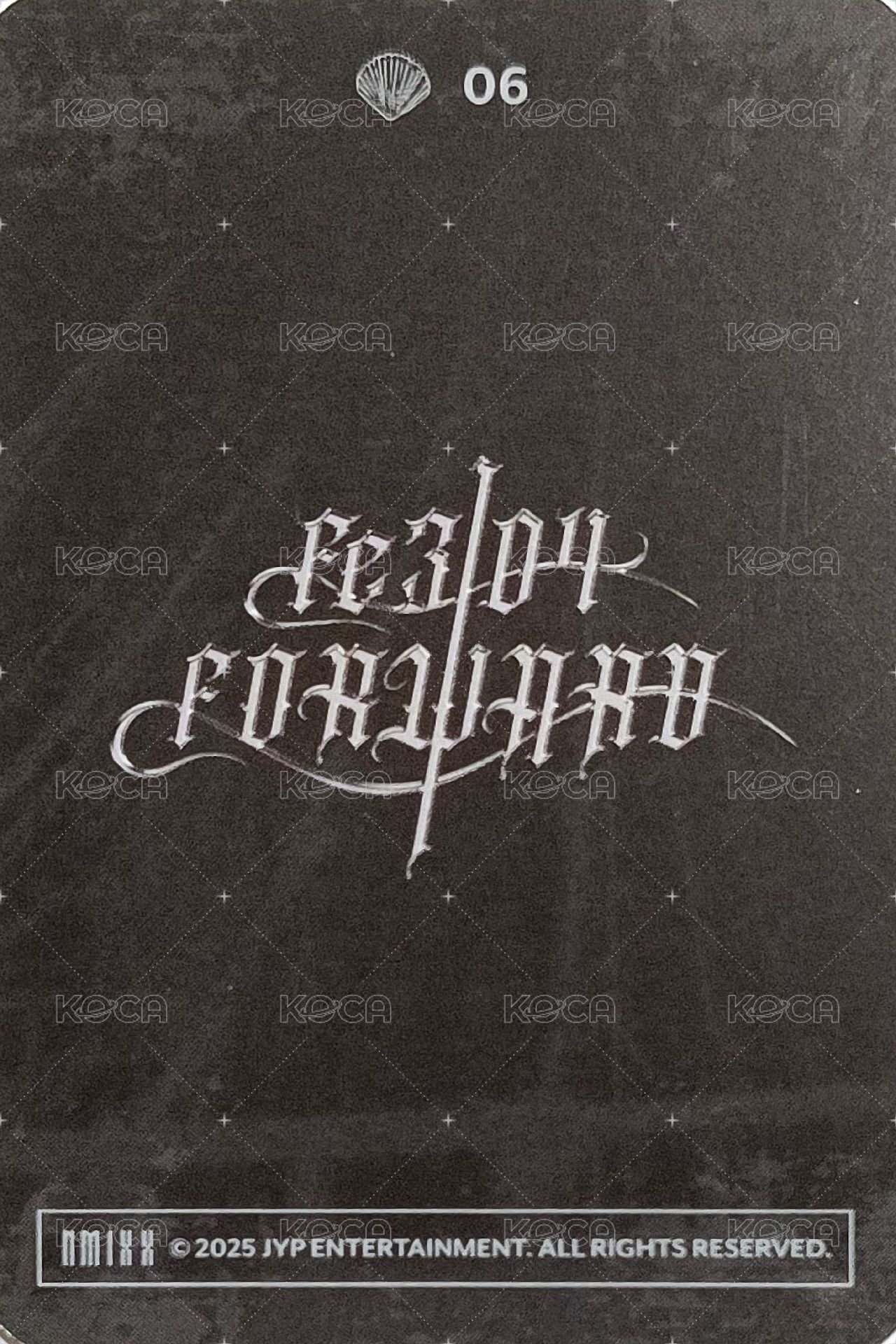 FORWARD 快閃 隨機卡 官拍圭 背面