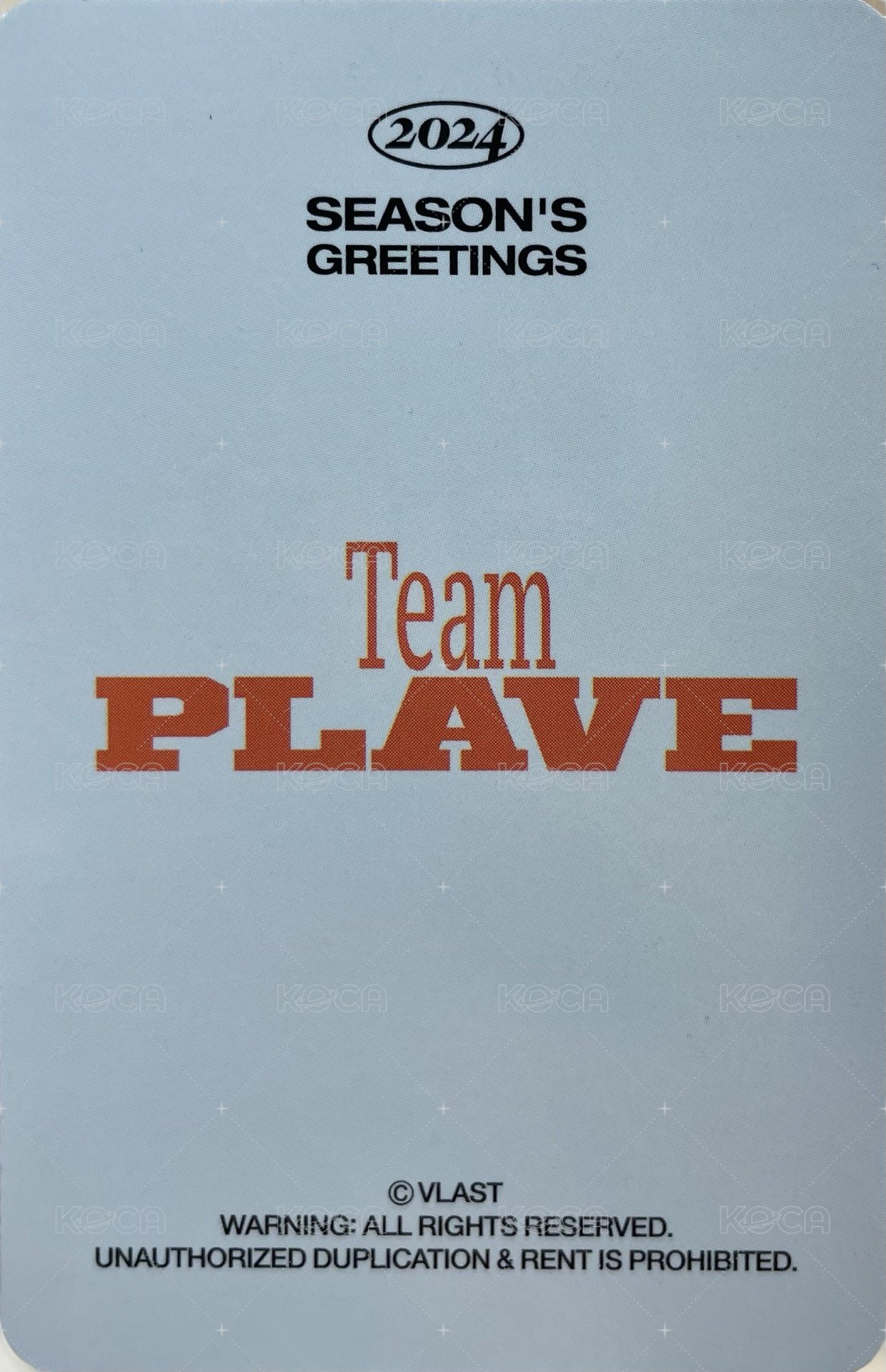 24SG 年曆卡  背面