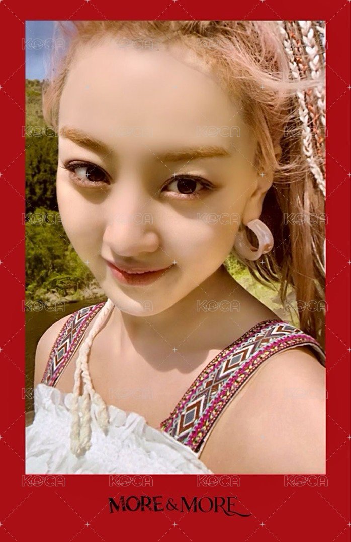 MORE & MORE 專輯卡 TWICE 志效 more&more專卡 正面