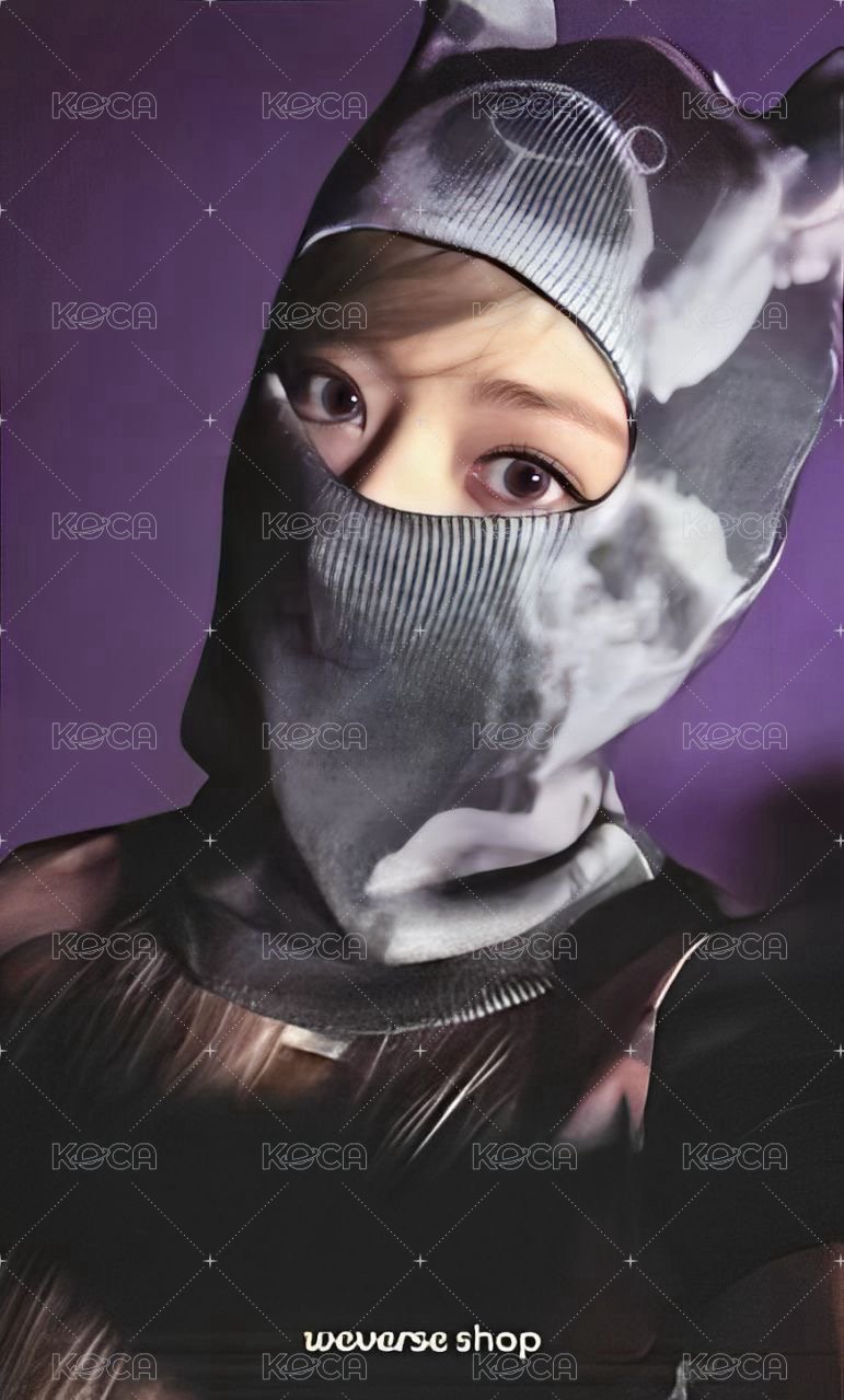 CRAZY wvs 特典卡 BALACLAVA ver.雙面卡 背面